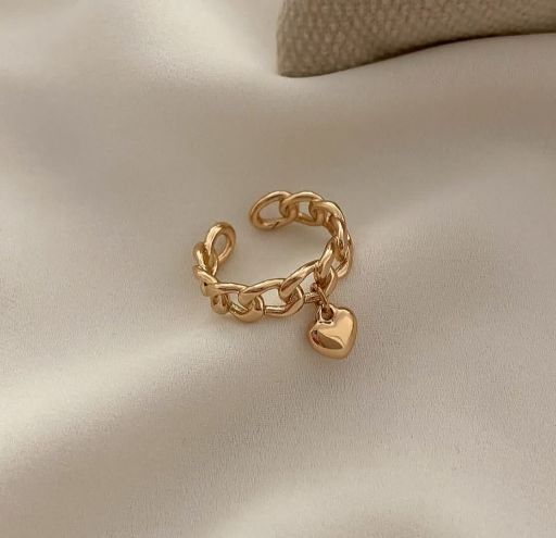 انگشتر فری سایز قلبی ژوپینگ کد 1076